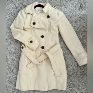 Banana Republic Belted Peacoat XS